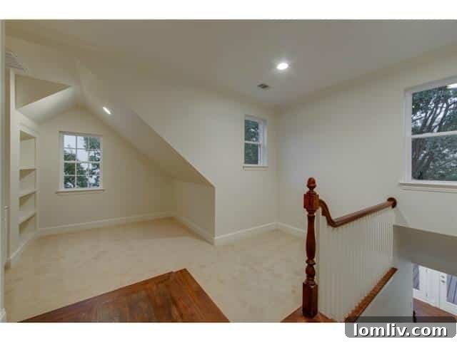 1210 N. Winnetka Second Floor Lounge - A versatile space for family and guests