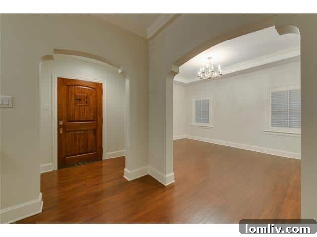 1210 N. Winnetka Entry and Dining Area - Historic charm meets modern design