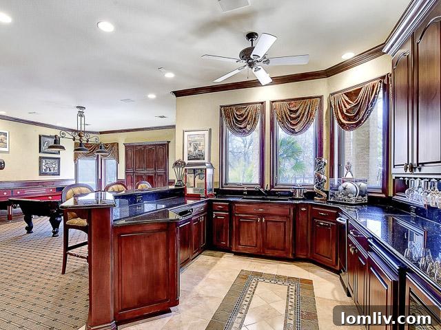 Billiards Room Kitchen - 1220 Wyndham Hill Lane