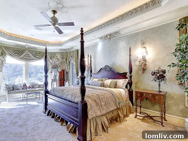 Grand Master Bedroom - Luxury Southlake Home