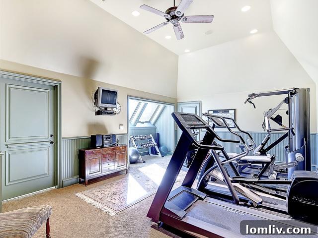 Private Exercise Room - Southlake Home Gym