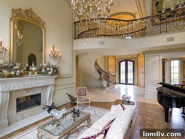 Formal Living Room - Southlake Luxury Estate