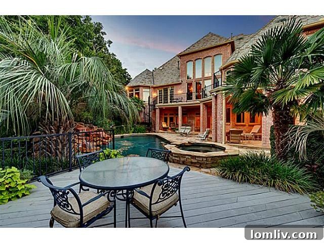 Rear Exterior and Greenbelt View - Southlake Estate