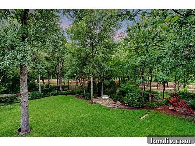 Lush Grounds and Landscaping - Wyndham Hill Property