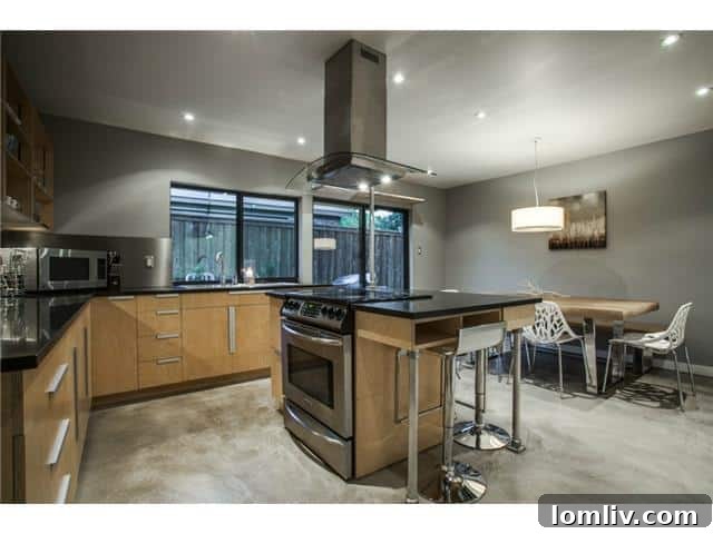 10830-Hayfield-Kitchen-Dining - Modern Kitchen and Dining Area