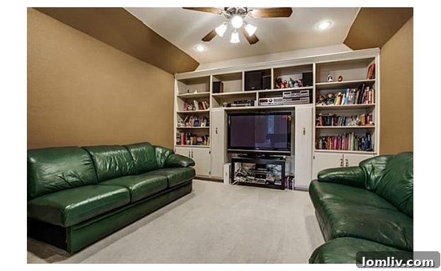 Dedicated Media Room for Ultimate Entertainment