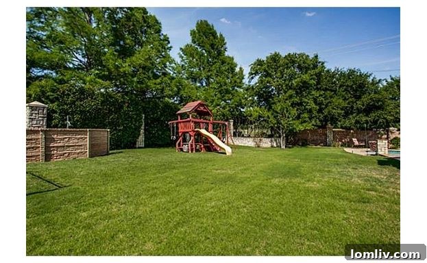 Spacious Backyard with Room for a Playhouse