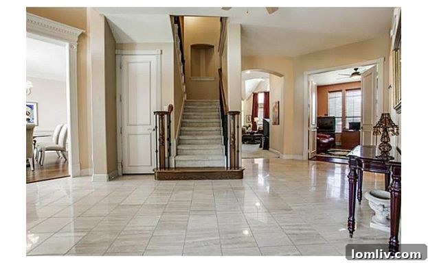 Grand Foyer of 609 Stonebury Drive Southlake