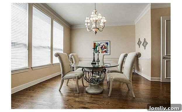 Elegant Dining Room at 609 Stonebury Drive, Southlake