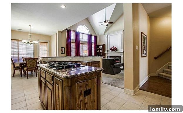 Spacious Kitchen with Modern Appliances at 609 Stonebury