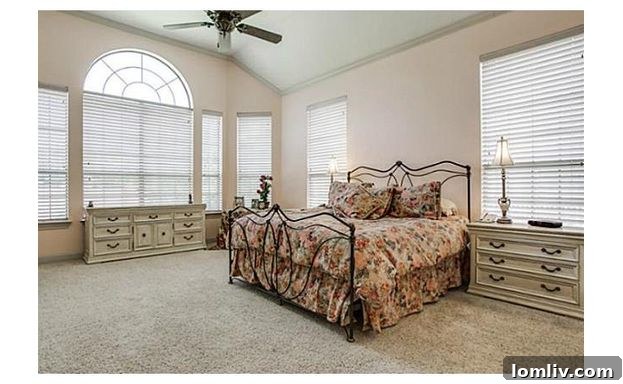 Luxurious Master Bedroom at 609 Stonebury Drive