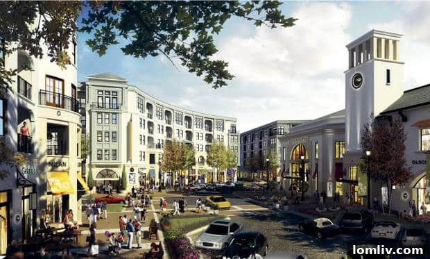 Preston Hollow Village original rendering
