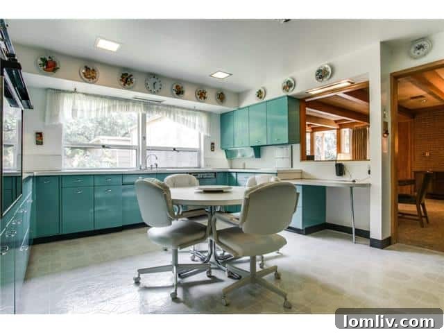 Well-Preserved Original Midcentury Kitchen Area