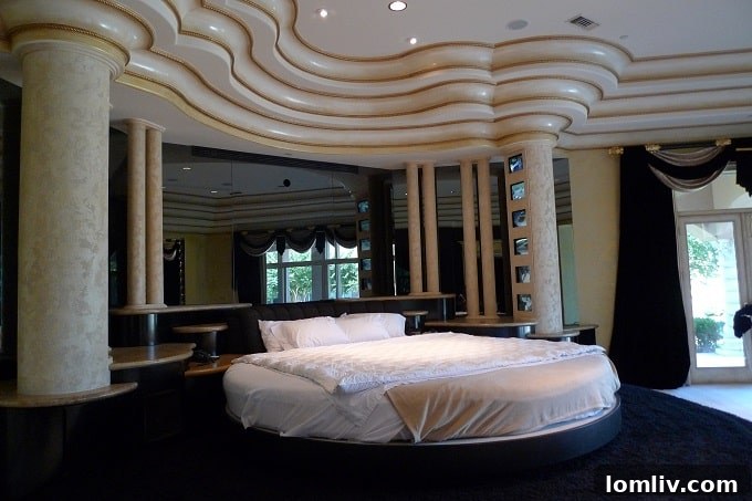 Elegant master bedroom suite, designed for comfort and luxury