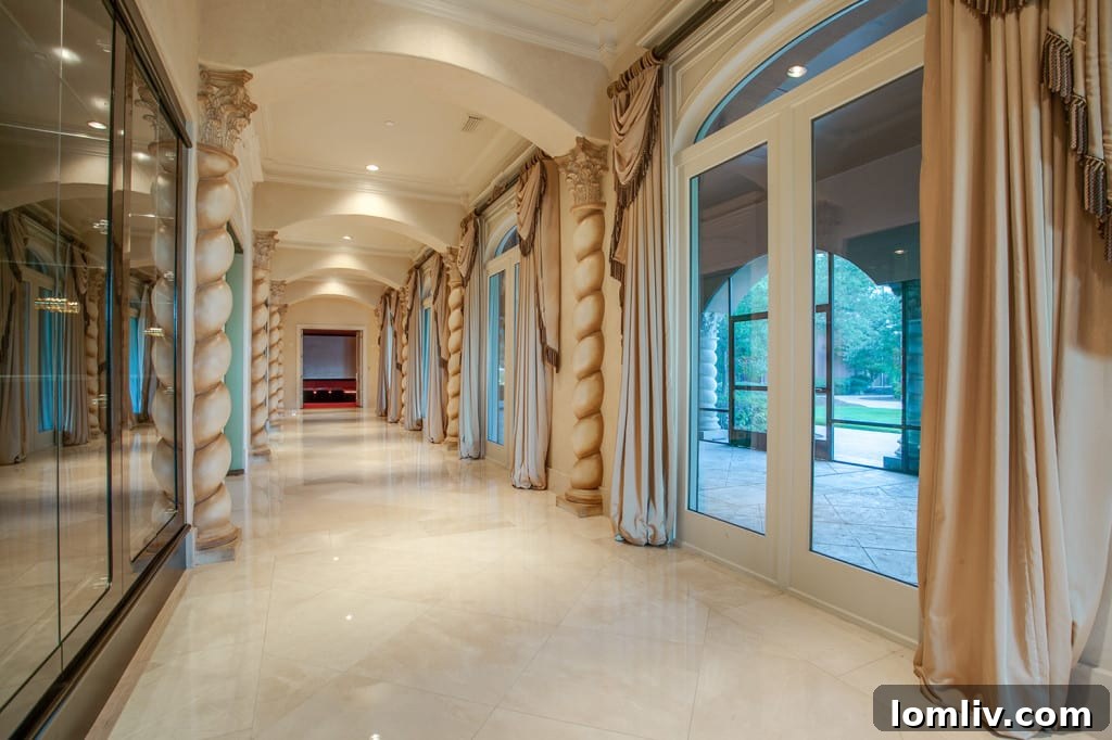An additional living space or lounge area, offering versatility and comfort.