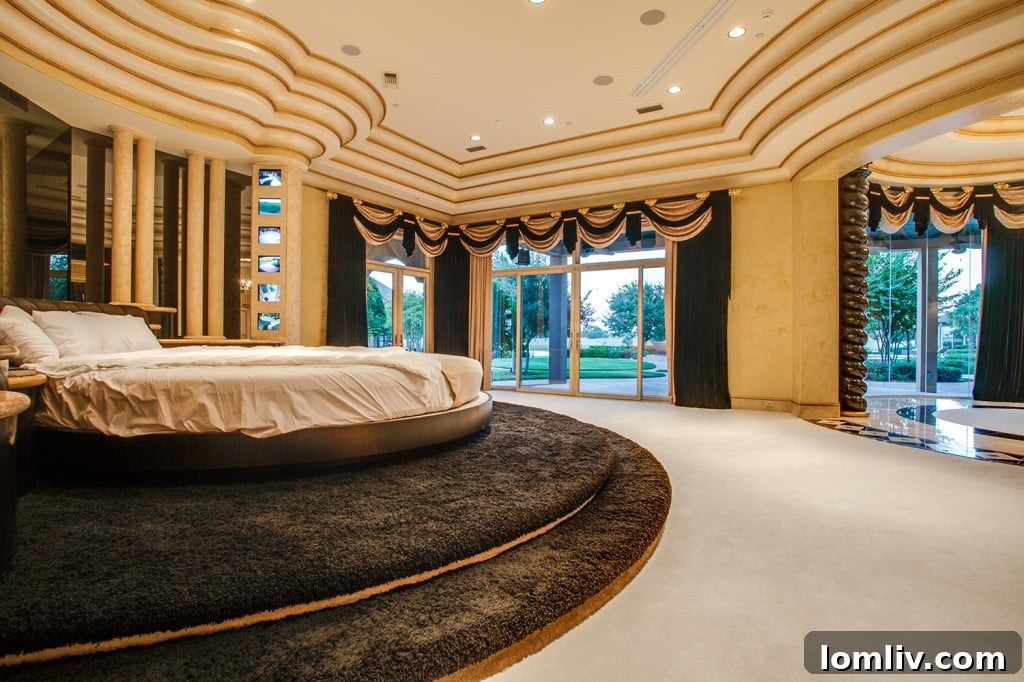 Lavish master bathroom with a freestanding tub, dual vanities, and a spacious walk-in shower.