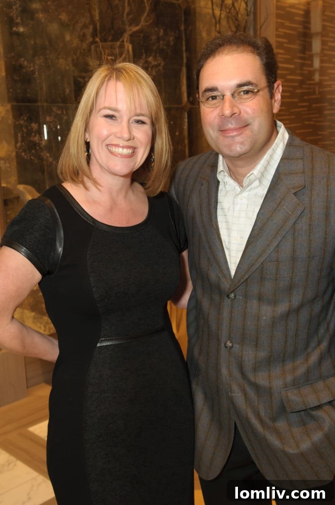 Mehrdad Moayedi with guests at The Stoneleigh luxury condos