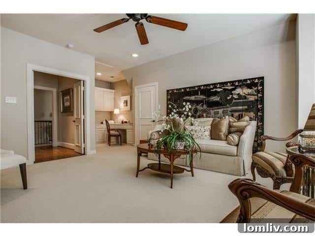 7115 Coronado Upstairs Living Room - Spacious Secondary Living Area