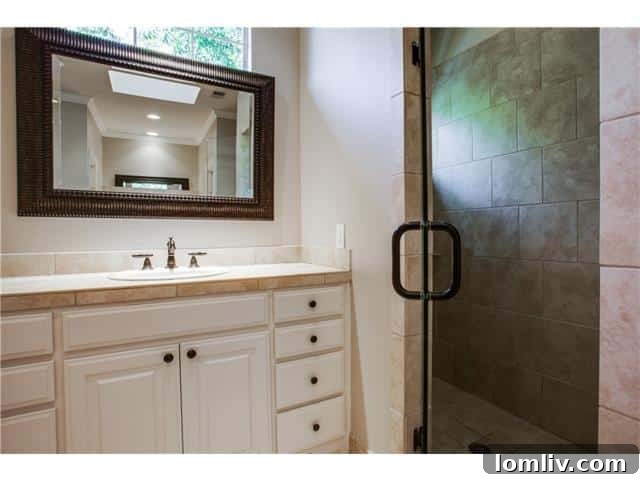 7115 Coronado Master Bath 1 - Dual Vanities and Elegant Design