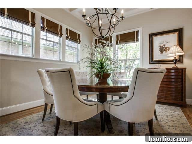 7115 Coronado Dining Room - Elegant and Spacious
