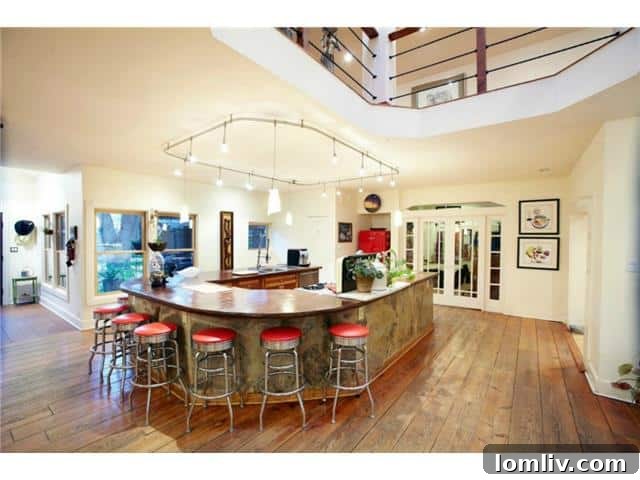 Sleek Kitchen Design with Concrete Counters
