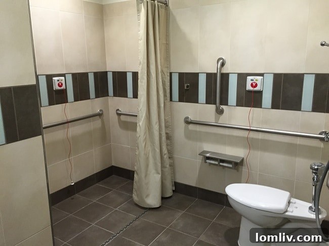 Elegant Private Patient Bathroom at New Parkland Hospital