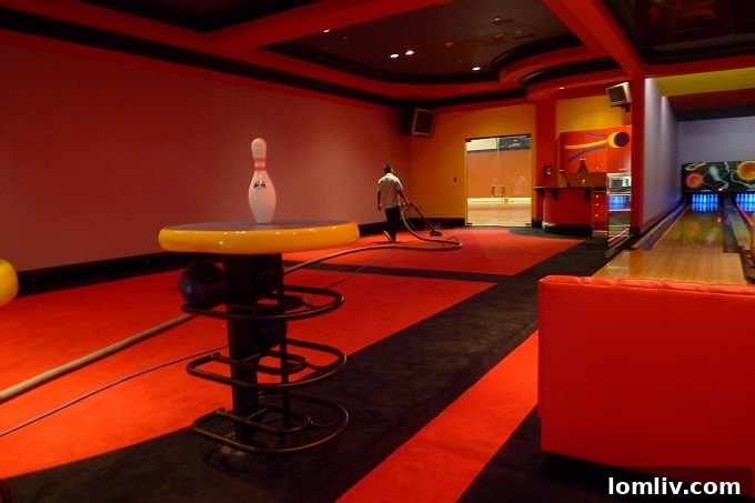 Entertainment arcade with various games