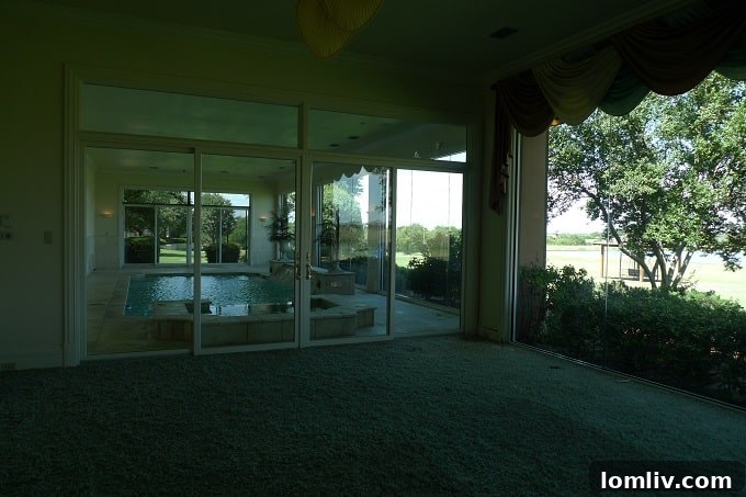 Another view of the stunning indoor pool area