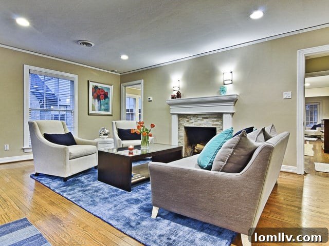 6426 Westlake Main Living Area - Abundant Natural Light