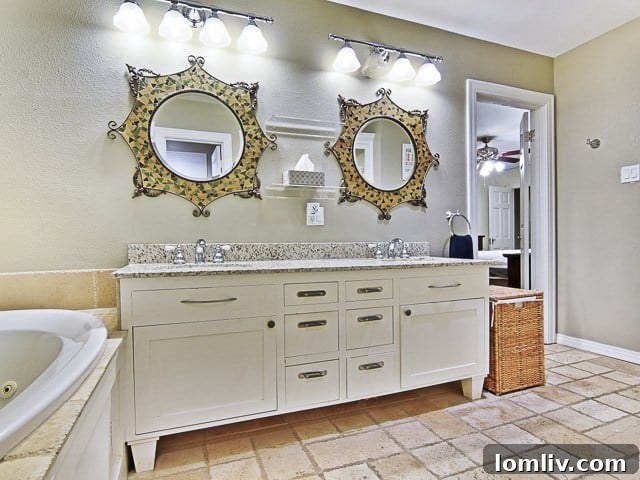 6426 Westlake Master Bathroom - Double Vanity and Soaking Tub