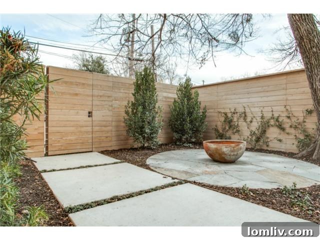 Private Backyard Oasis at 4112 Cole - Rare Urban Green Space