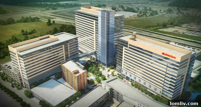 CITYLINE development rendering showing an aerial view