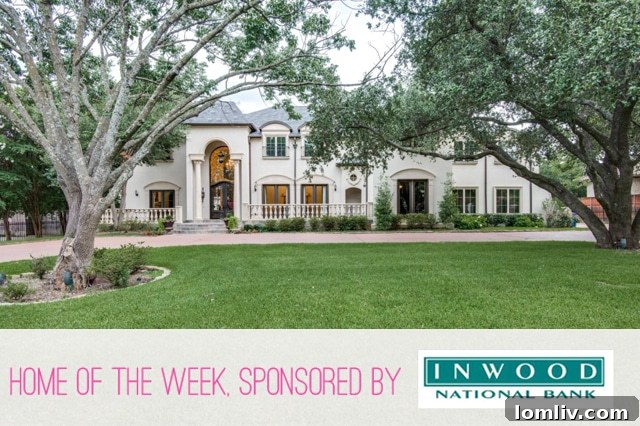 Isabella Lane Dallas Luxury Home Exterior