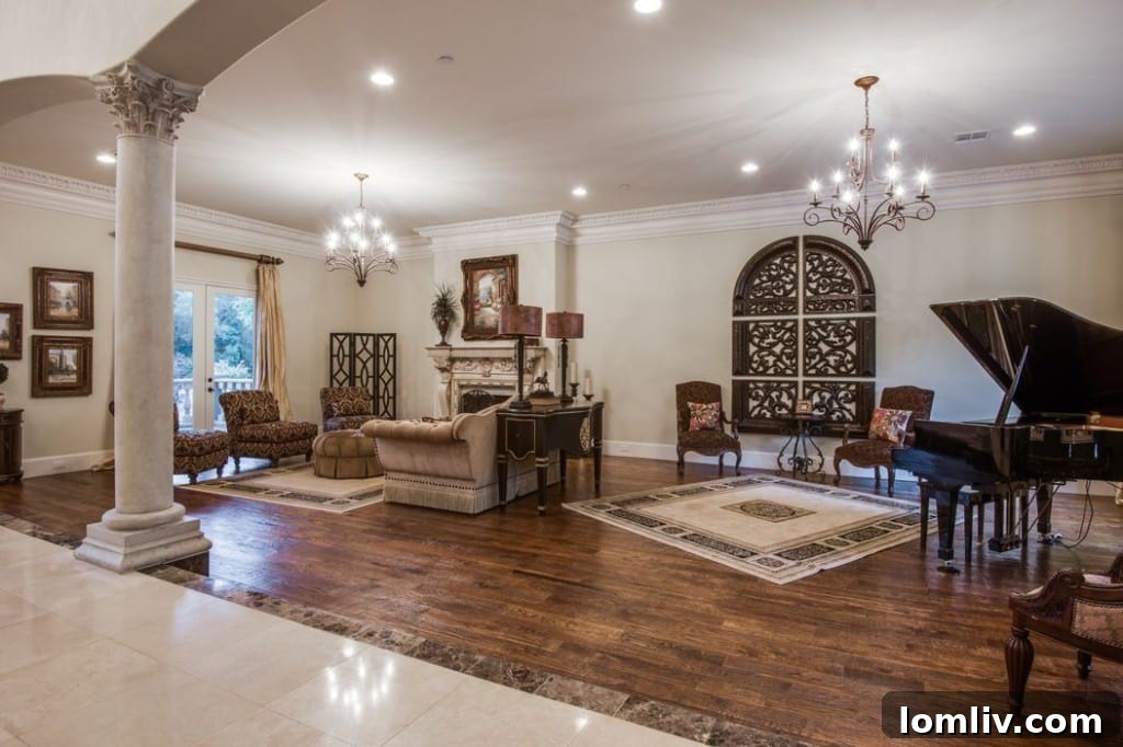 Formal Living Room High Ceilings