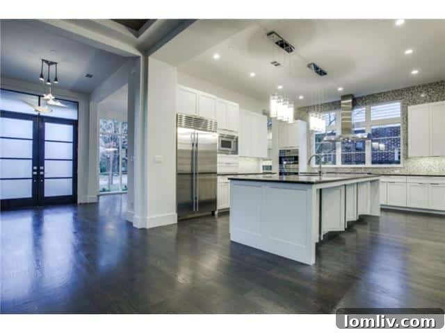 Island Kitchen with High-End Appliances