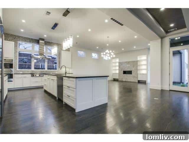 Kitchen and Morning Room Open Concept