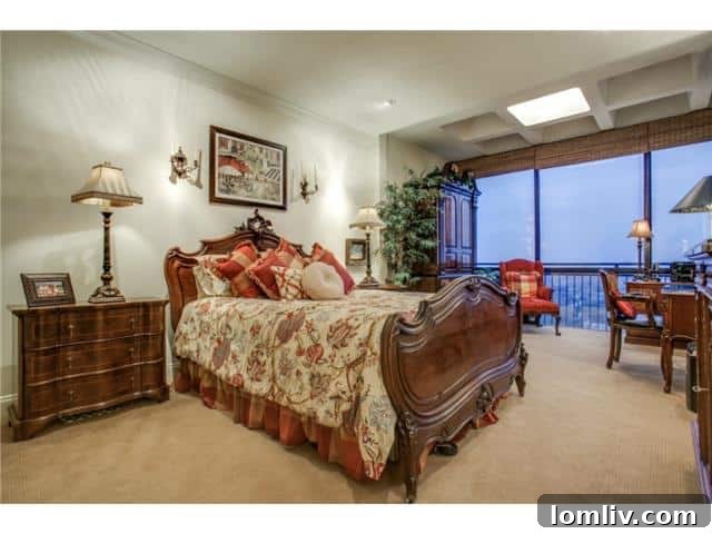 Stunning Views, Incredible Value 10 Athena-unit-1416-Guest-Room: Comfortable and stylish guest bedroom.