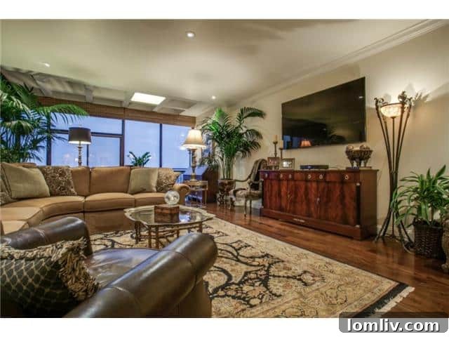 Stunning Views, Incredible Value 5 Athena-unit-1416-Living: Contemporary living space designed for comfort and elegance.