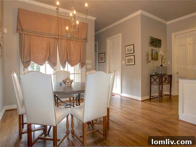 Elegant Dining Room - 400 Virginia Place, Fort Worth