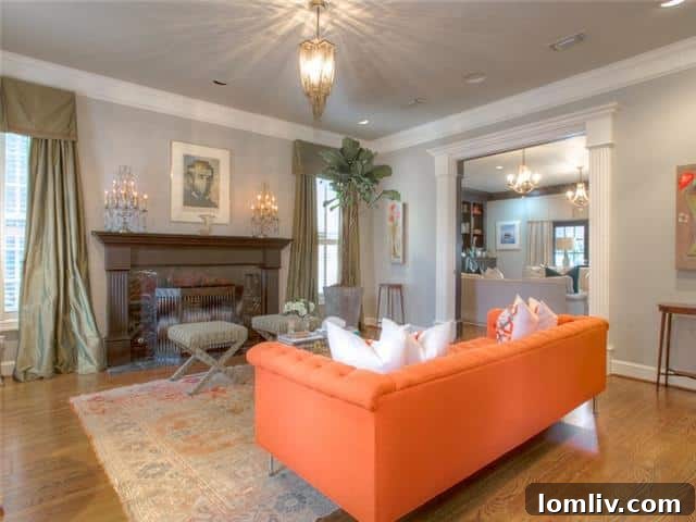 Inviting Living Room - 400 Virginia Place