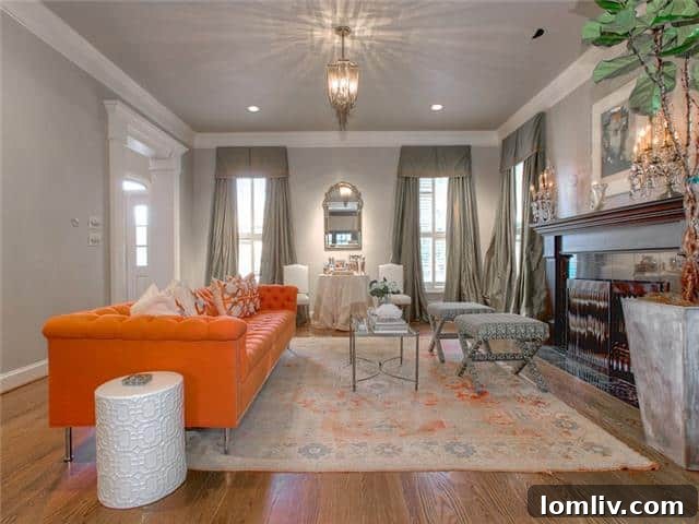 Inviting Living Room View - 400 Virginia Place