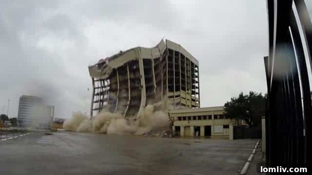Implosion of Dallas ACS/Xerox Building