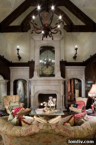 Russell Ross's projects often feature a blend of classic elements with modern sophistication, creating unique and inviting interiors.
