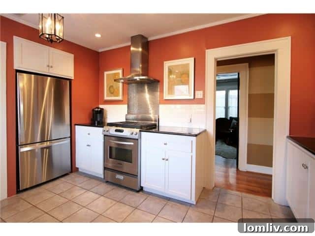 Modern Kitchen with Updated Cabinetry and Ample Storage
