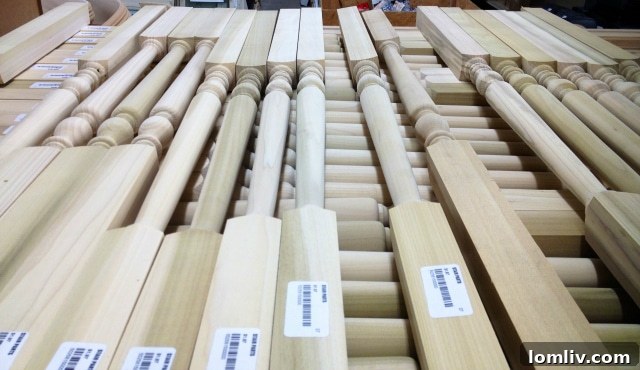 Habitat for Humanity ReStore spindles and decorative items