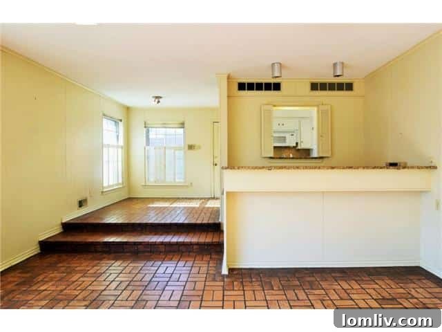 7012 Wakefield Street - Dated Kitchen Bar Area, Prime for Removal
