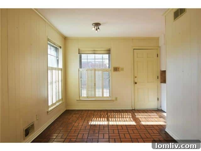 7012 Wakefield Street - Breakfast Nook Area, Potential for Expansion