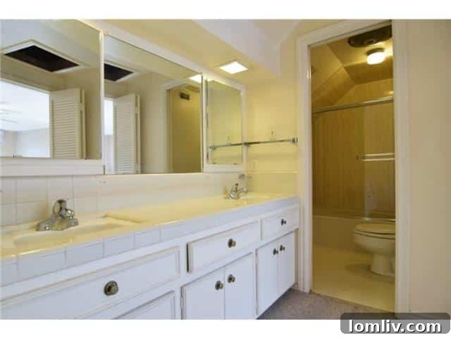 7012 Wakefield Street - Master Bathroom Area Before Renovation