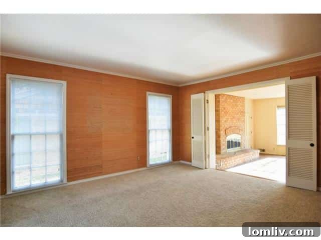 Your Valentine's Day Fixer-Upper Gem 8 7012 Wakefield Street - Living Room Angle Two, Showing Layout