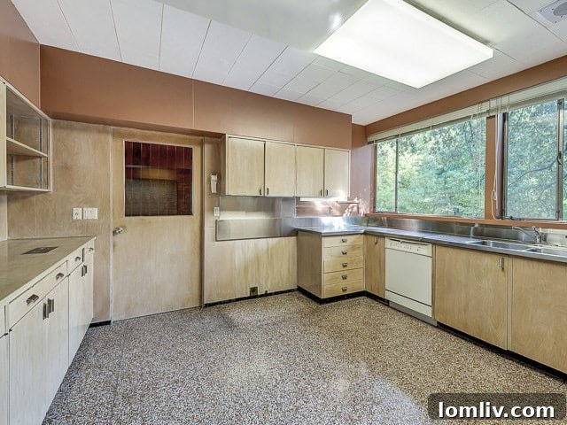 3860 Bellaire Circle Kitchen View 1 - Fort Worth Midcentury Modern Home